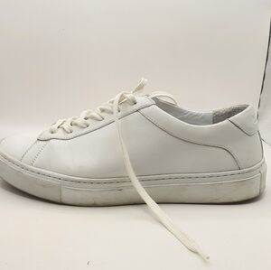 KOIO Capri Triple White Leather Sneakers - Men’s Size 8 (Made in Italy)